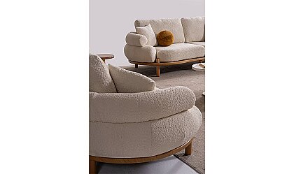 Medusa Home Mobilya - Bugatti Üçlü Koltuk