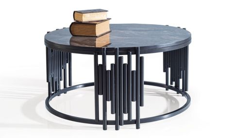 Medusa Home - Buzzy Black Orta Sehpa