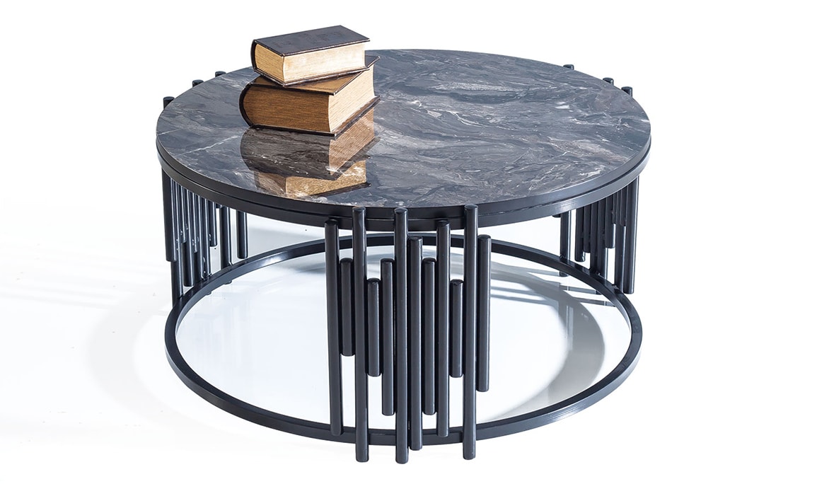 Medusa Home Mobilya - Buzzy Black Orta Sehpa