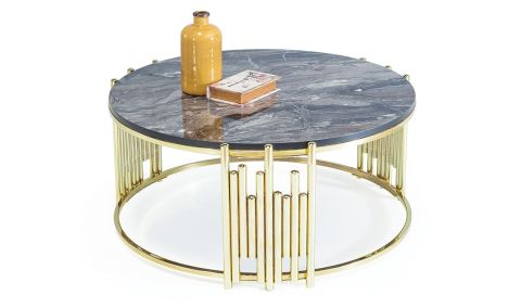 Medusa Home - Buzzy Gold Orta Sehpa