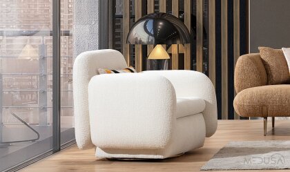 Medusa Home Mobilya - Candy Kısa Berjer