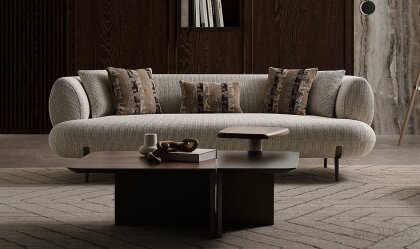 Medusa Home - Candy Yataklı Üçlü Koltuk