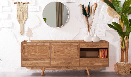 Medusa Home - Cardiff Ahşap Konsol
