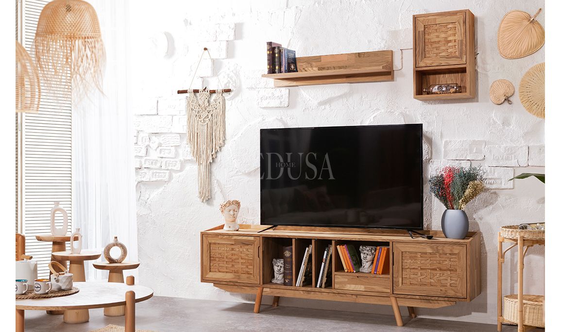 Medusa Home Mobilya - Cardiff Ahşap Tv Ünitesi