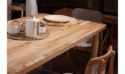 Medusa Home Mobilya - Cardiff Ahşap Yemek Masası