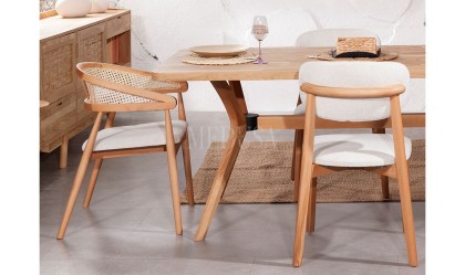 Medusa Home Mobilya - Cardiff Ahşap Yemek Masası