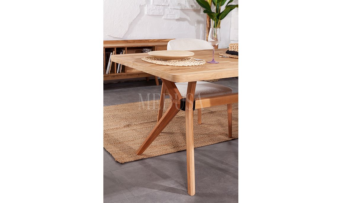 Cardiff Ahşap Yemek Odası | Medusa Home