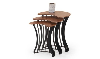 Medusa Home - Carmen Siyah Zigon Sehpa