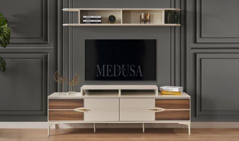 Medusa Home - Cazibe Beyaz Tv Ünitesi