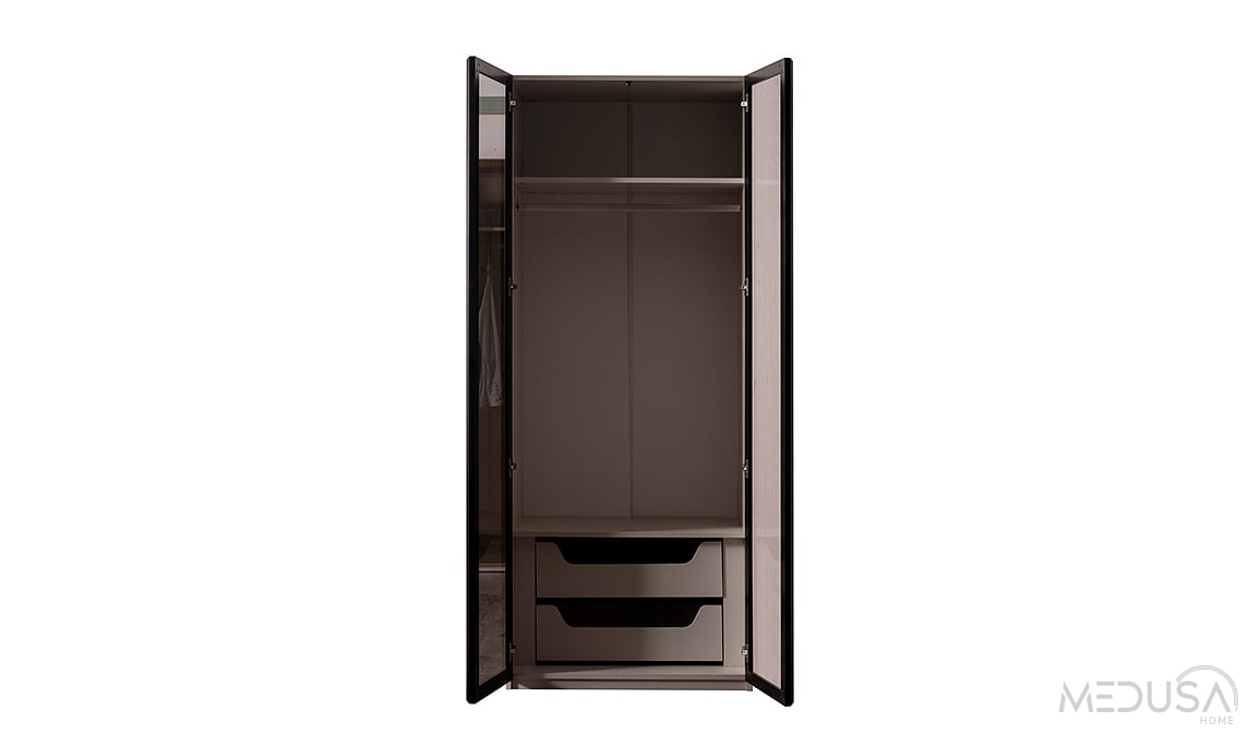 Medusa Home Mobilya - Charisma Glass Gardırop