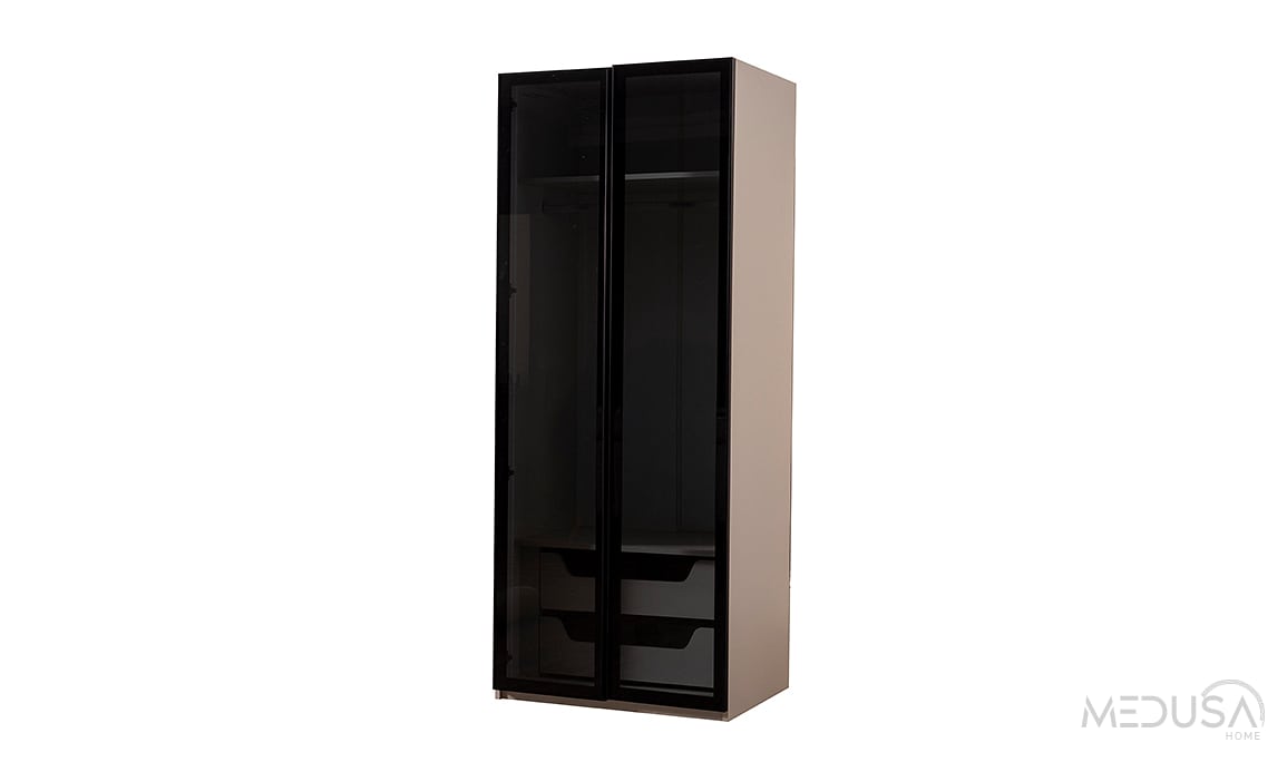 Medusa Home Mobilya - Charisma Glass Gardırop