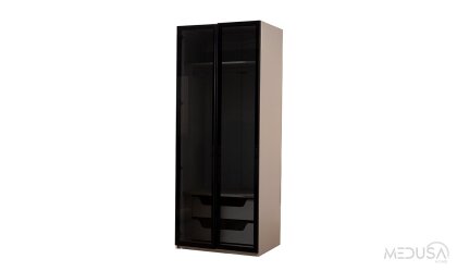 Medusa Home Mobilya - Charisma Glass Gardırop