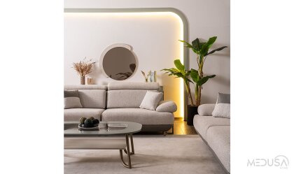 Medusa Home Mobilya - Charisma Üçlü Koltuk