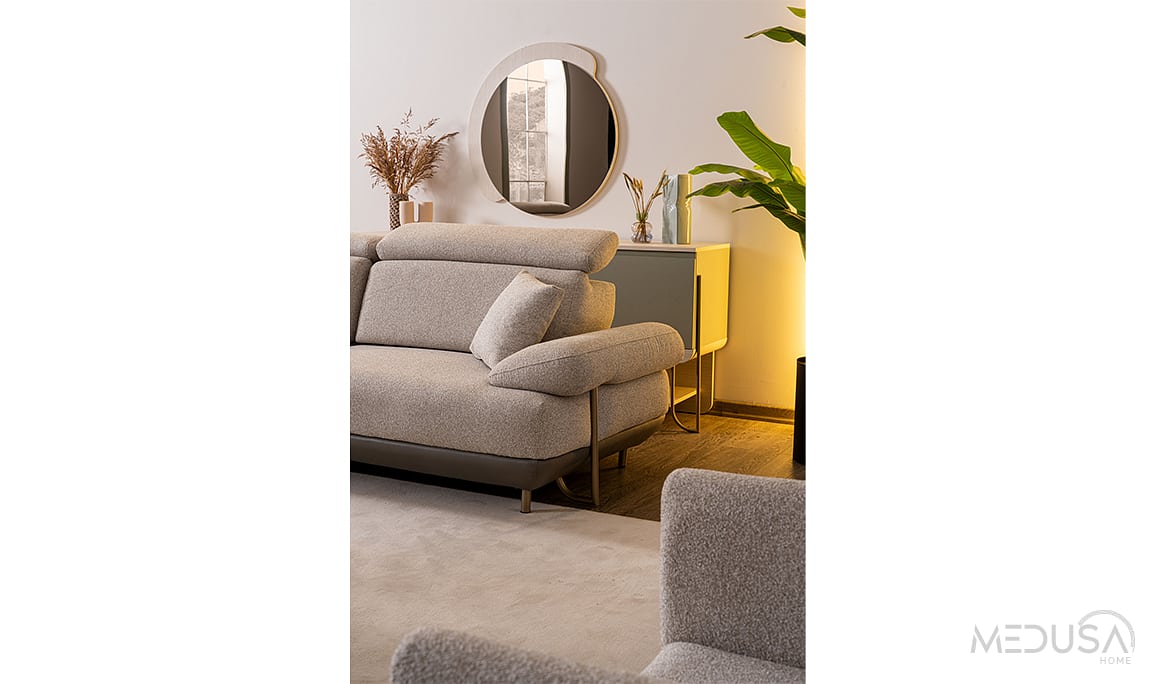 Medusa Home Mobilya - Charisma Üçlü Koltuk