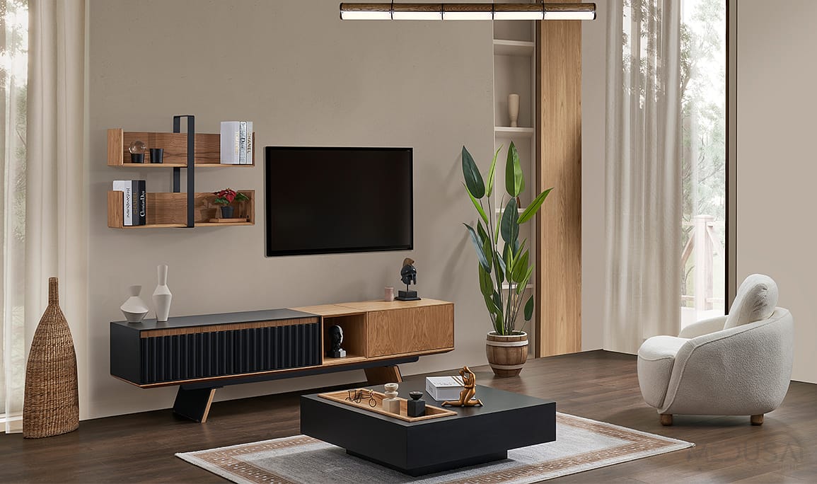 Medusa Home Mobilya - City Siyah Yemek Odası