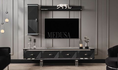 Medusa Home - Clara Siyah Tv Ünitesi