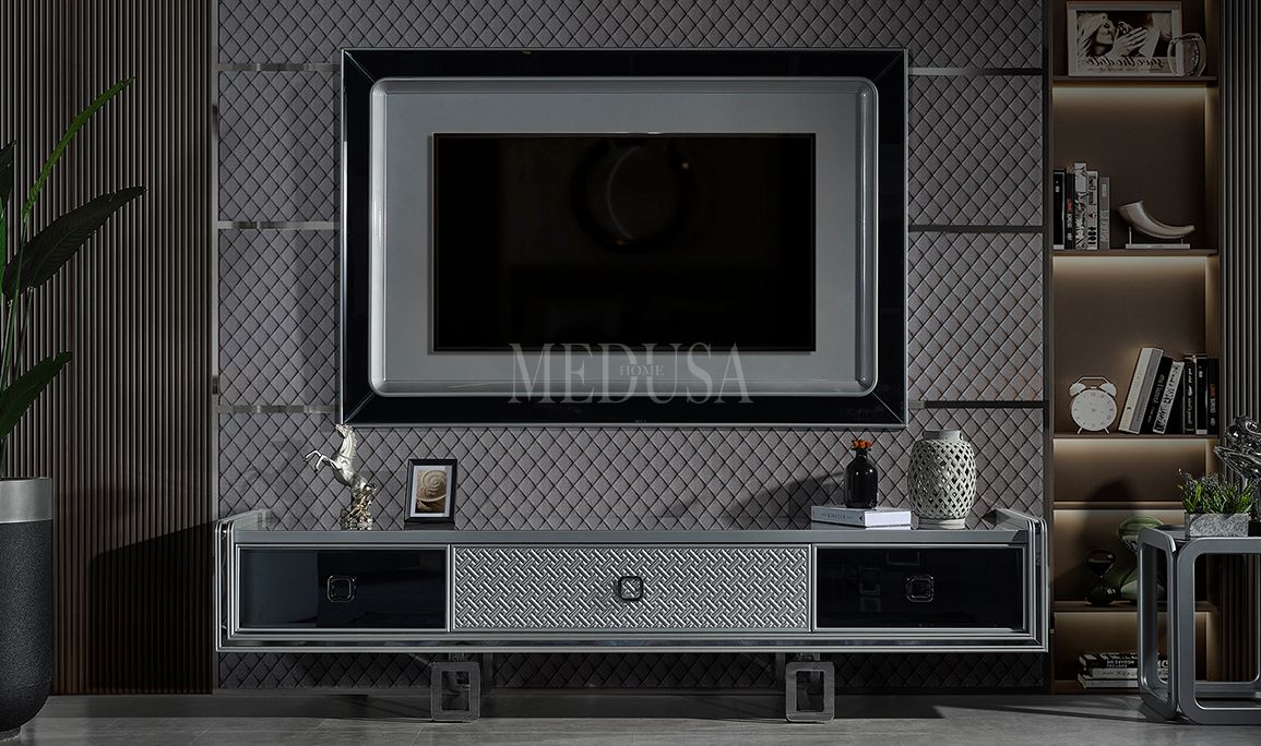 Medusa Home Mobilya - Class Gri Tv Ünitesi