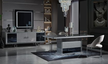 Medusa Home - Class Gri Yemek Odası