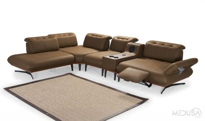 Medusa Home Mobilya - Class Ses Sistemli Köşe Takımı