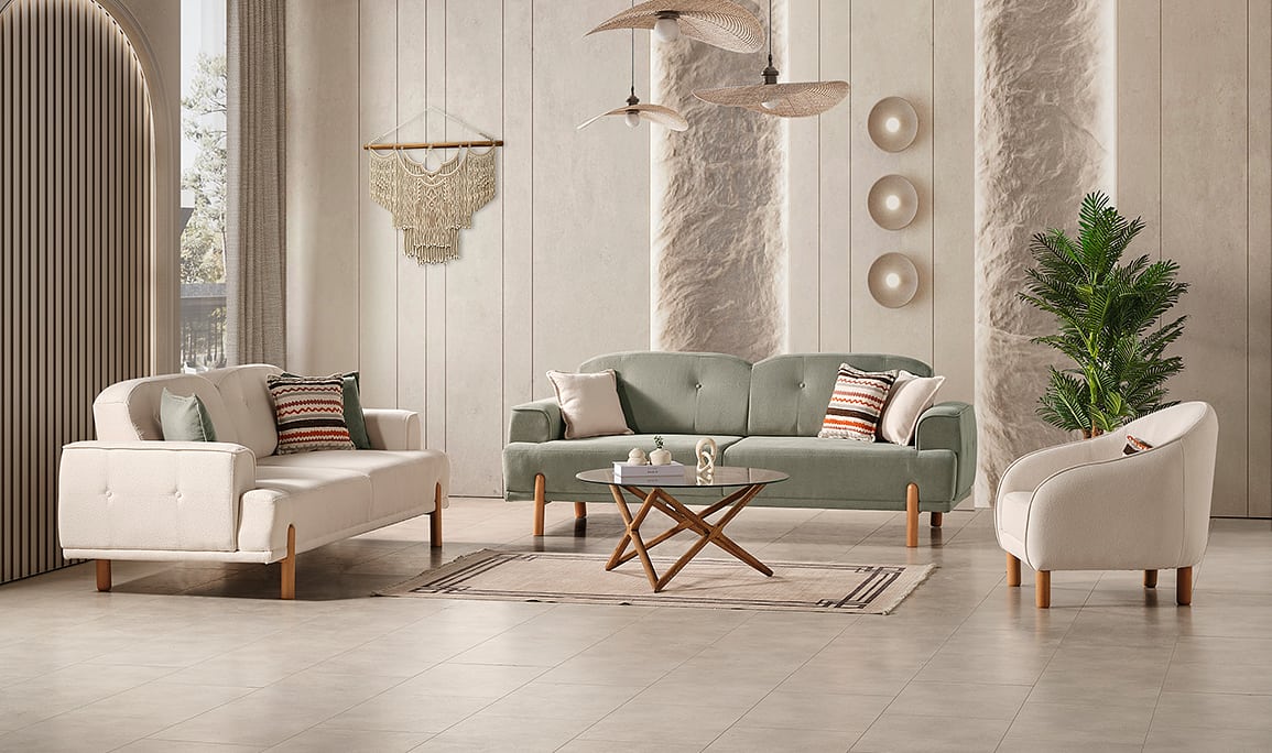Medusa Home Mobilya - Coco Bohem Koltuk Takımı