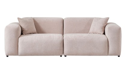 Medusa Home - Craft Krem Üçlü Koltuk