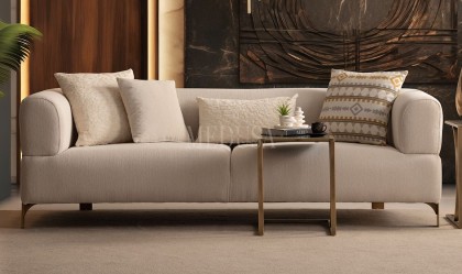 Medusa Home - Cratos Antik Üçlü Koltuk