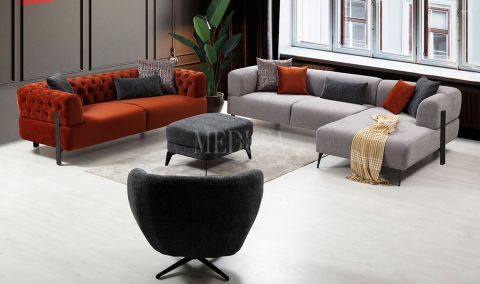 Medusa Home - Cratos Köşe Takımı 3+1