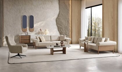 Medusa Home - Cremelia Koltuk Takımı