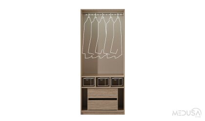 Medusa Home Mobilya - Cremosa 6 Kapaklı Gardırop