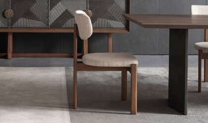 Medusa Home - Cross Ahşap Sandalye