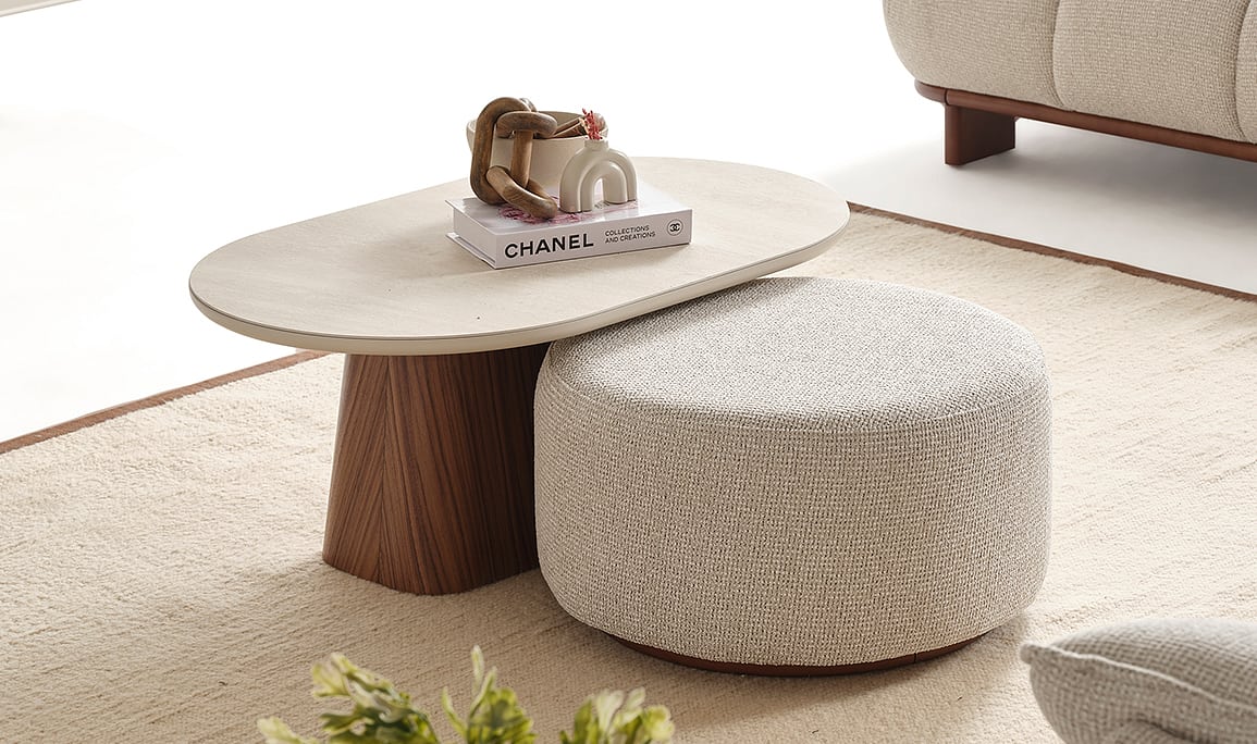 Medusa Home Mobilya - Crown Puf