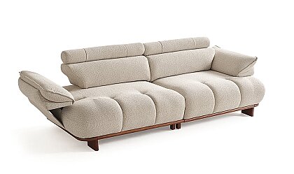 Medusa Home Mobilya - Crown Üçlü Koltuk