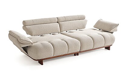 Medusa Home Mobilya - Crown Üçlü Koltuk