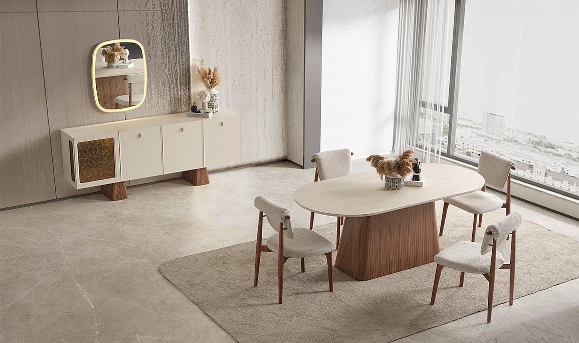 Medusa Home Mobilya - Crown Yemek Odası