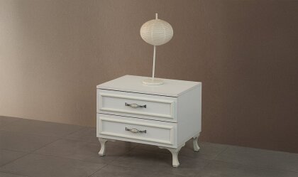 Medusa Home - Cunda Beyaz Komodin