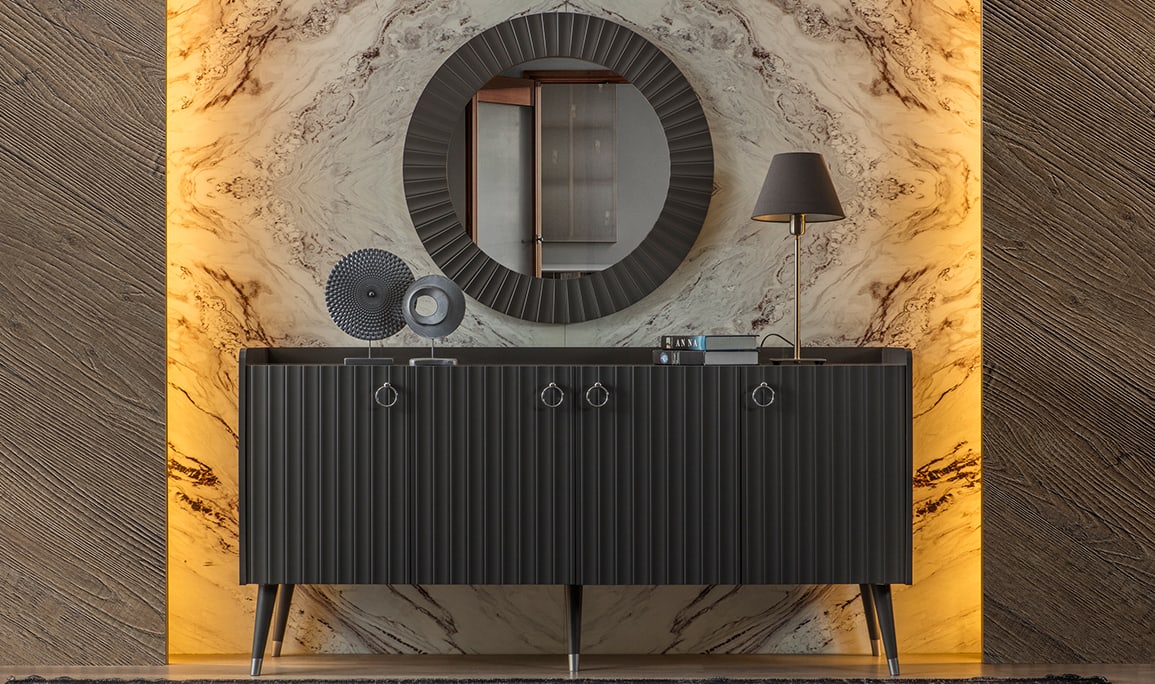 Medusa Home Mobilya - Daisy Antrasit Konsol