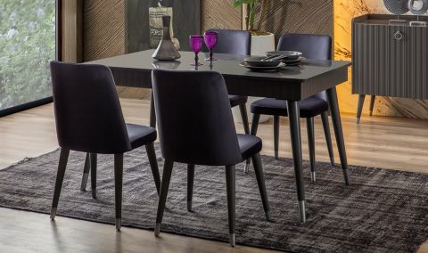 Medusa Home - Daisy Antrasit Yemek Masası