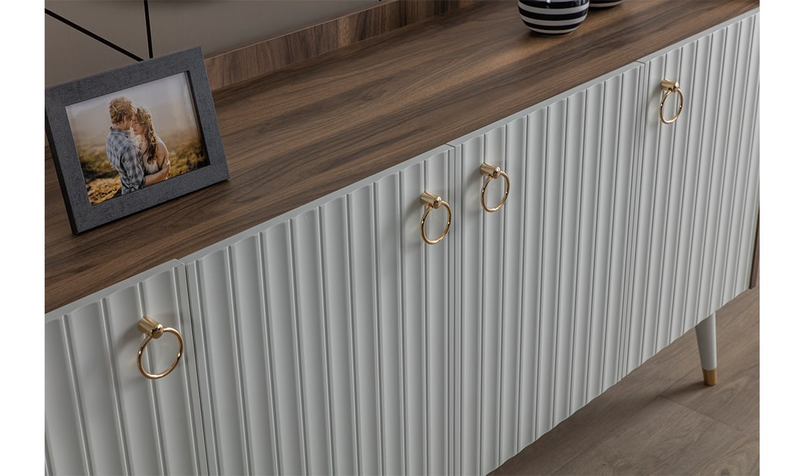 Medusa Home Mobilya - Daisy Ceviz Aytaşı Yemek Odası