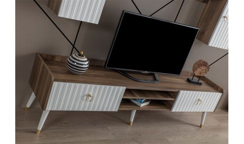 Medusa Home Mobilya - Daisy Ceviz Aytaşı Yemek Odası