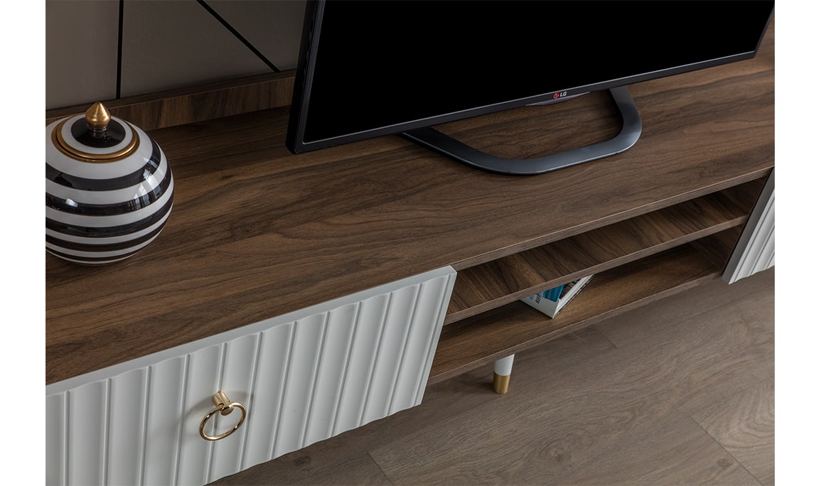Medusa Home Mobilya - Daisy Ceviz Aytaşı Yemek Odası