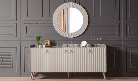 Medusa Home Mobilya - Daisy Gri Konsol - Konsol Modelleri