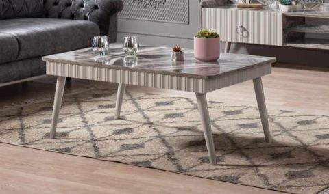 Medusa Home - Daisy Gri Orta Sehpa