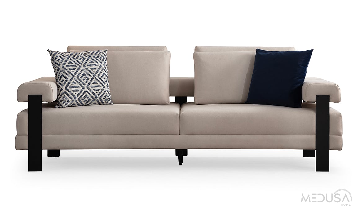 Medusa Home Mobilya - Deep Living Üçlü Koltuk