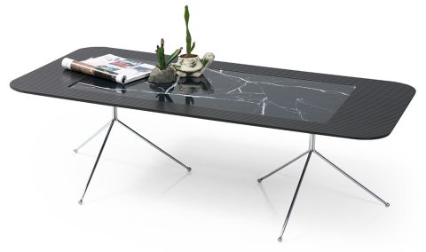 Medusa Home - Diamond Marble Krom Orta Sehpa