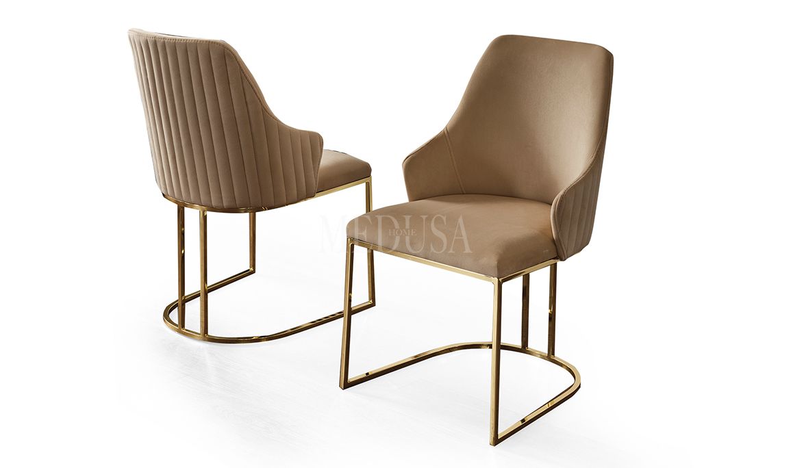 Medusa Home Mobilya - Dolce Ekru Sandalye