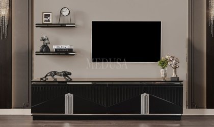 Medusa Home - Dolce Siyah Tv Ünitesi