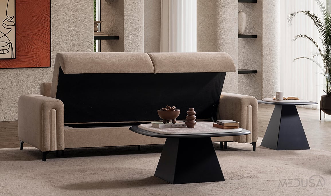 Medusa Home Mobilya - Ekol Sandıklı Koltuk Takımı