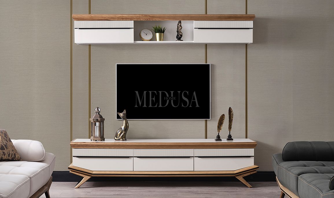 Medusa Home Mobilya - Eliza Beyaz Tv Ünitesi