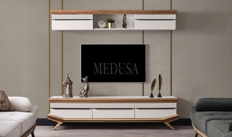 Medusa Home - Eliza Beyaz Tv Ünitesi