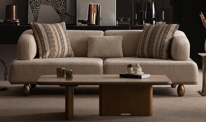 Medusa Home - Enrico Üçlü Koltuk